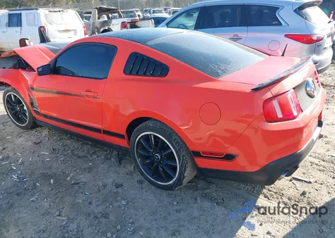 2012 Ford Mustang Boss 302 z USA, uszkodzony, nr VIN 1ZVBP8CU3C5248698